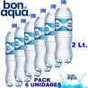 BONAQUA Agua Mineral 2 Lt - PACK de 6